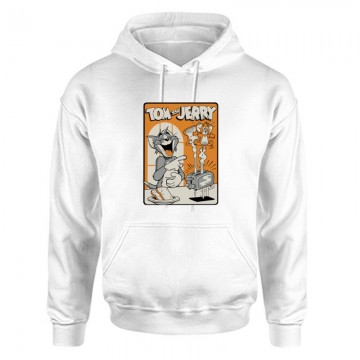 Tom & Jerry Breadtoaster Unisex Kapucnis Pulcsi