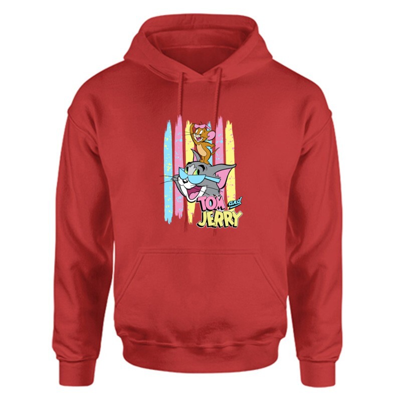 Tom & Jerry Full color Unisex Kapucnis Pulcsi