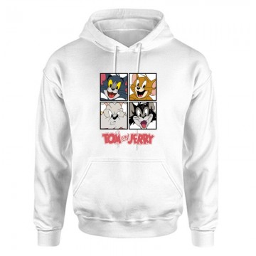Tom & Jerry Together Unisex Kapucnis Pulcsi