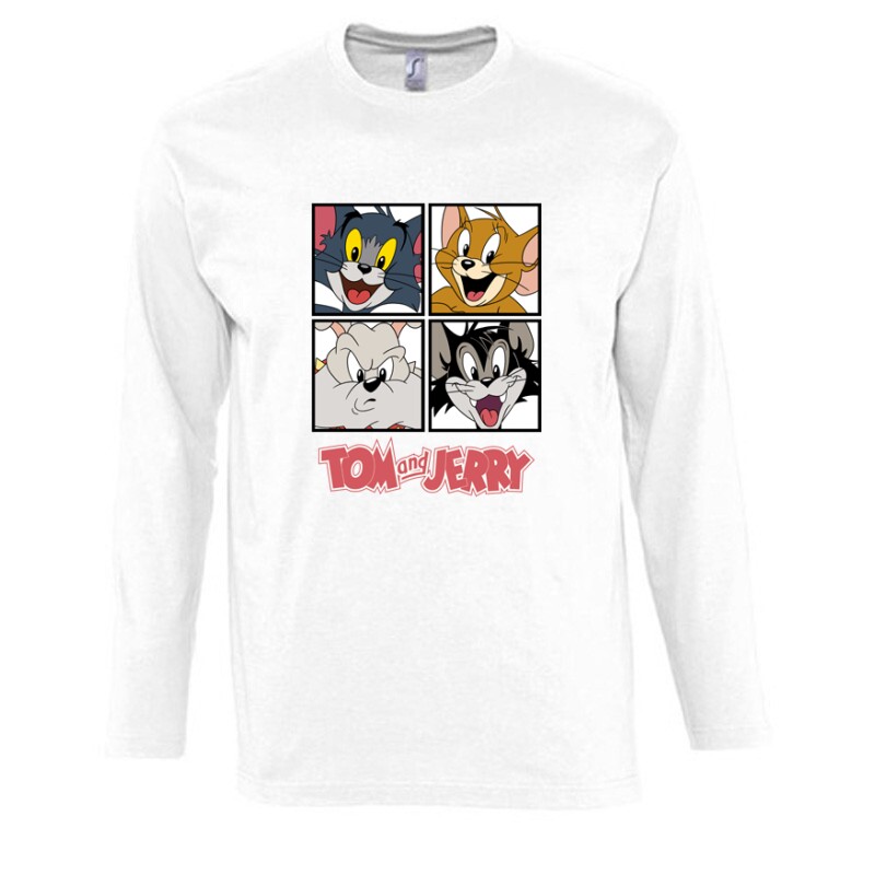Tom & Jerry Together Hosszú Ujjú Póló