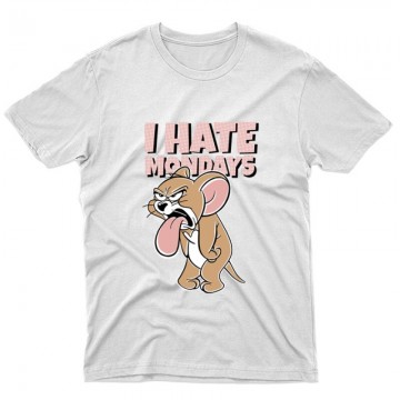 Tom & Jerry I Hate Mondays Unisex Póló