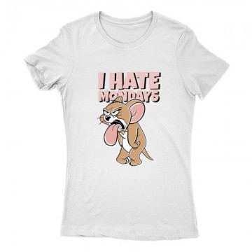 Tom & Jerry I Hate Mondays Női Póló