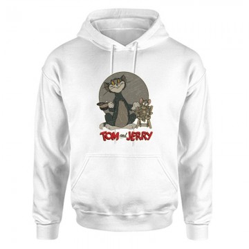 Tom & Jerry Retro Unisex Kapucnis Pulcsi