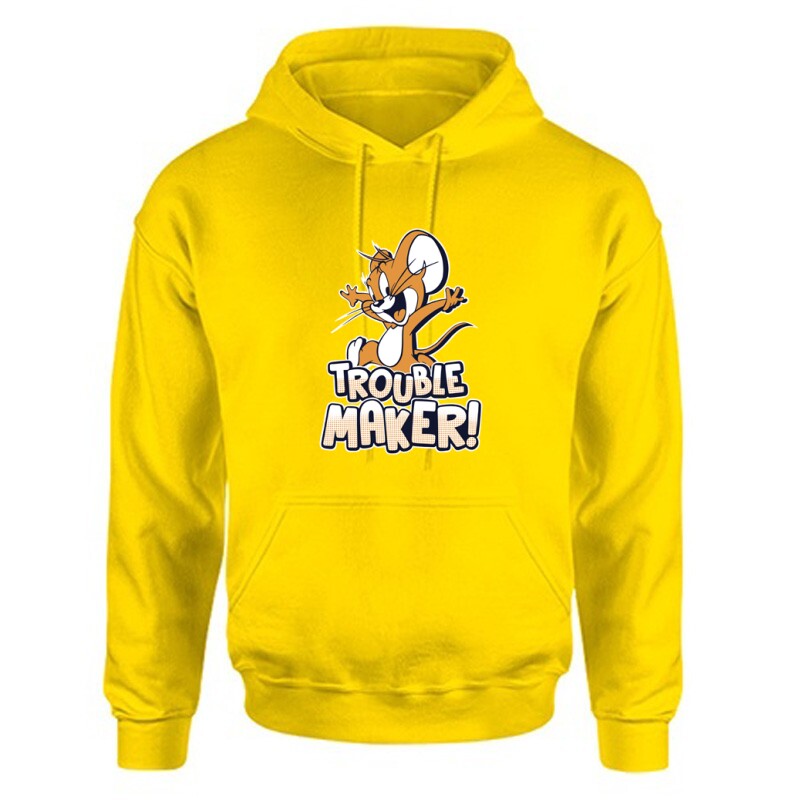 Trouble Maker Unisex Kapucnis Pulcsi