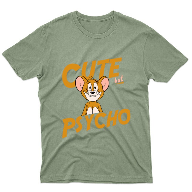 Cute by Psycho Unisex Póló