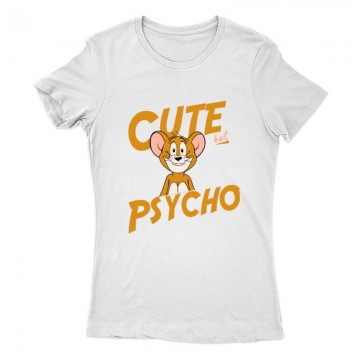 Cute by Psycho Női Póló