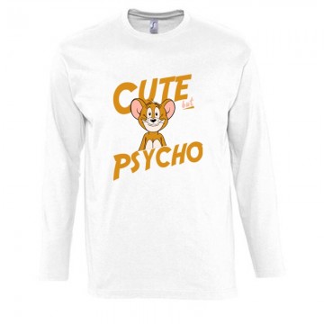 Cute by Psycho Hosszú Ujjú Póló