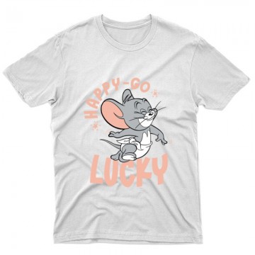 Happy Go Lucky Unisex Póló
