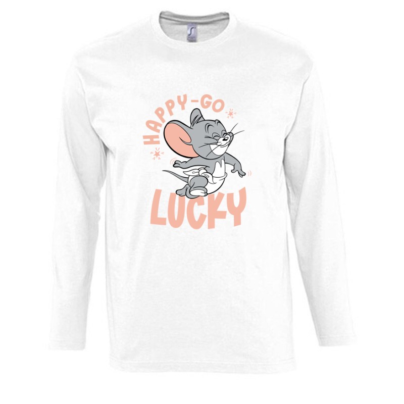 Happy Go Lucky Hosszú Ujjú Póló