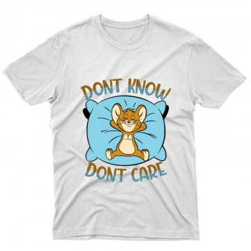 Don't Know Don't Care Unisex Póló