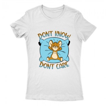 Don't Know Don't Care Női Póló