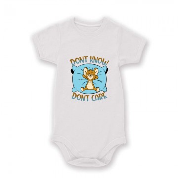 Don't Know Don't Care Baby Body
