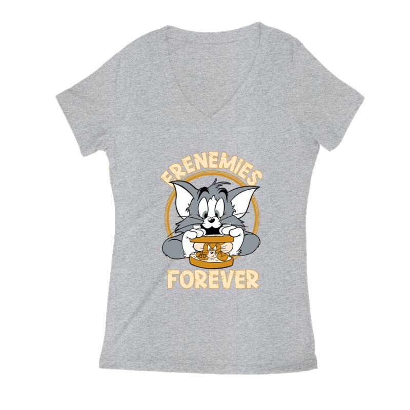 Erenemies Forever Női V Kivágott póló