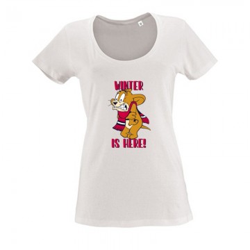 Winter is Here Női O Nyakú Póló