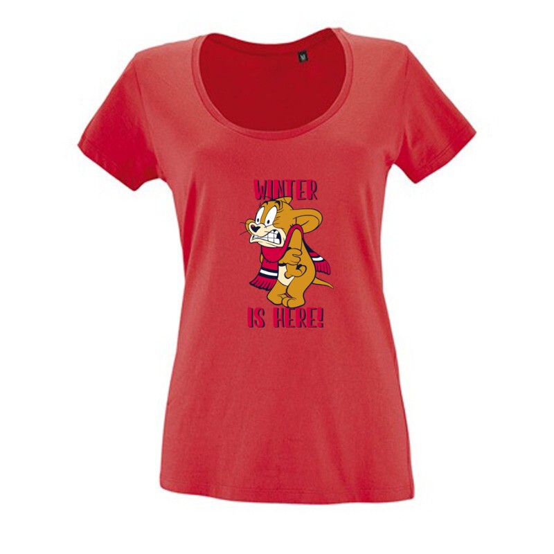 Winter is Here Női O Nyakú Póló