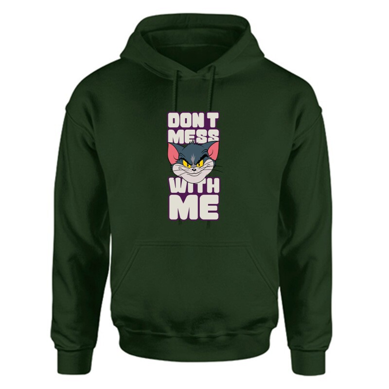 Don't Mess With Me Unisex Kapucnis Pulcsi