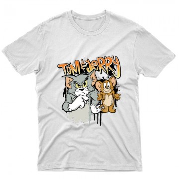Tom & Jerry graffiti Unisex Póló