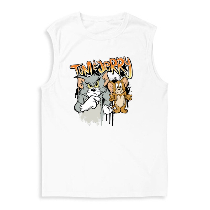 Tom & Jerry graffiti Férfi Trikó