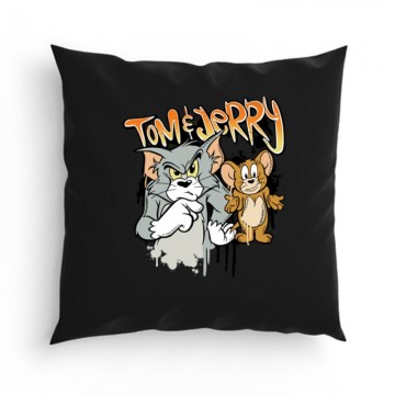 Tom & Jerry graffiti Párna