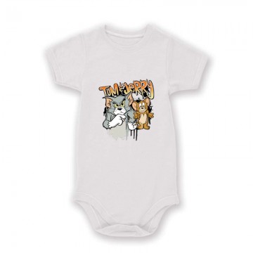 Tom & Jerry graffiti Baby Body