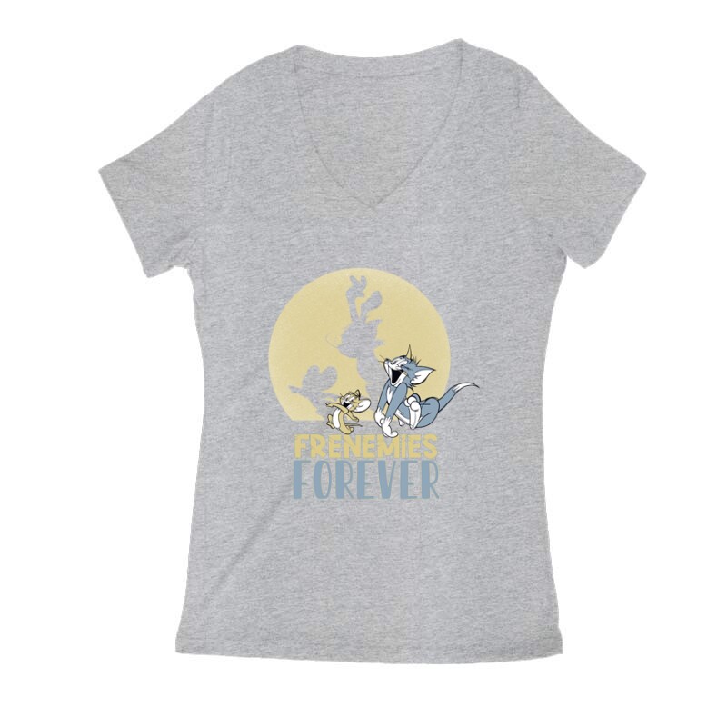 Frenemies Forever Női V Kivágott póló