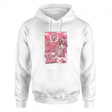 Crazy flower Unisex Kapucnis Pulcsi