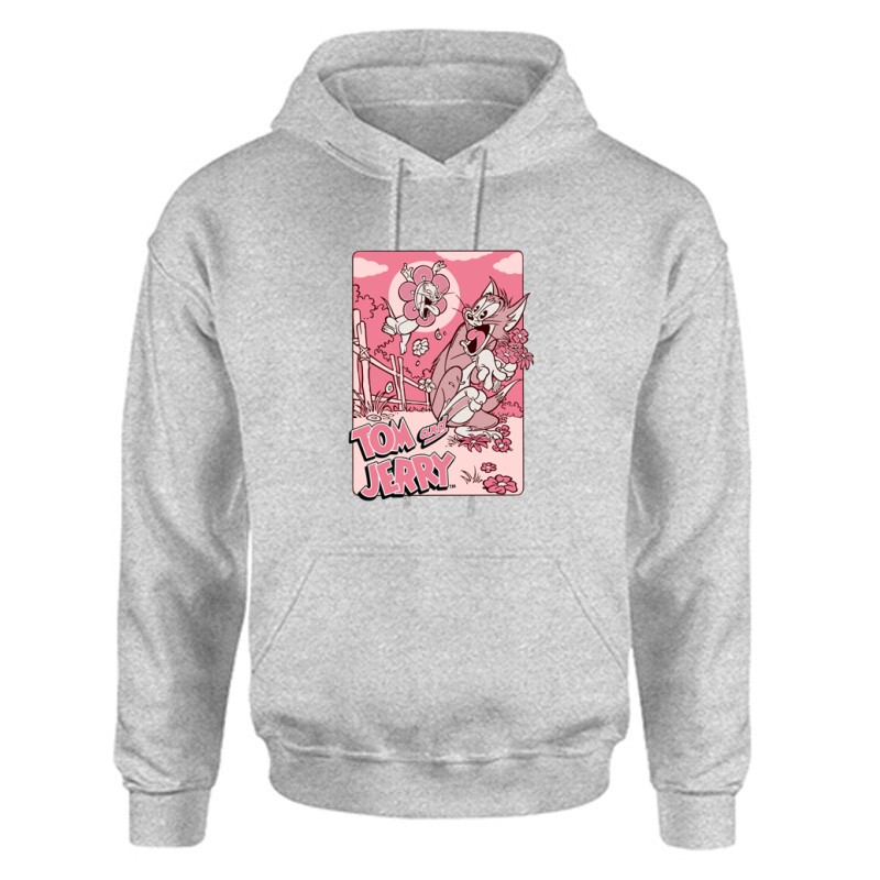 Crazy flower Unisex Kapucnis Pulcsi