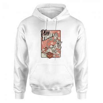 Play Time Unisex Kapucnis Pulcsi