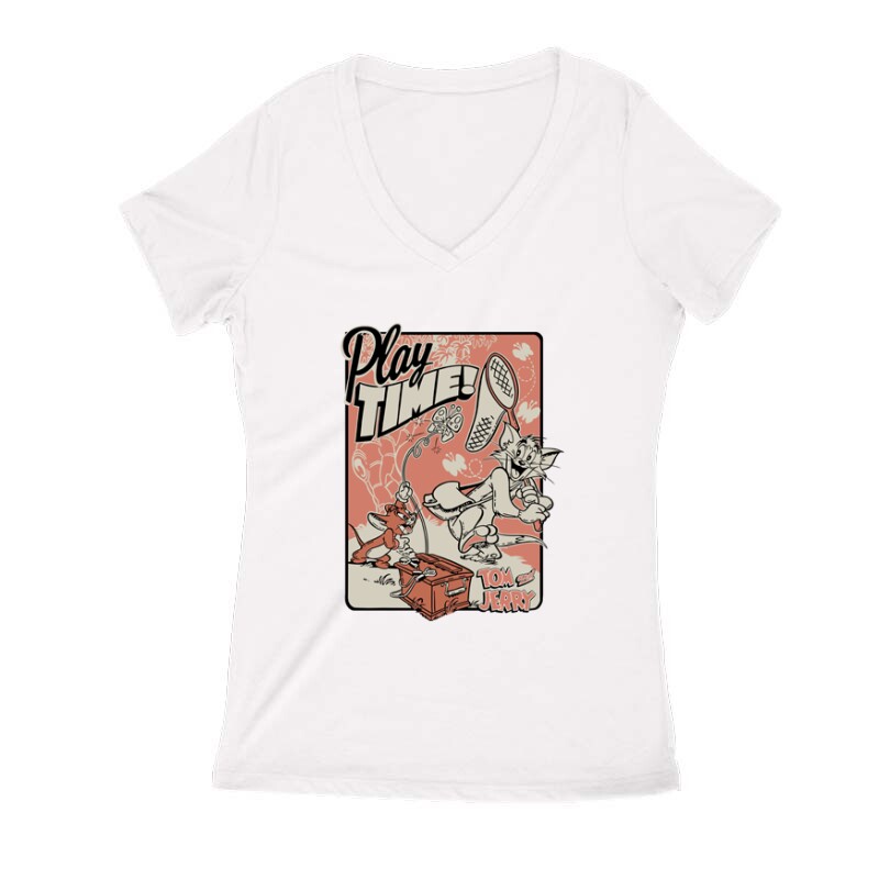 Play Time Női V Kivágott póló