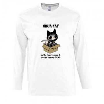 Ninja Cat Hosszú Ujjú Póló