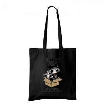 Ninja Cat Mire meglátsz már halott vagy Bevásárló Táska