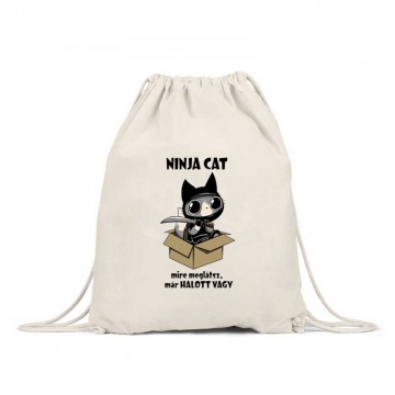 Ninja Cat Mire meglátsz már halott vagy Hátizsák