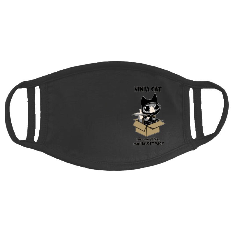 Ninja Cat Mire meglátsz már halott vagy Arcmaszk