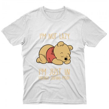 I'm not lazy Winnie pooh Unisex Póló