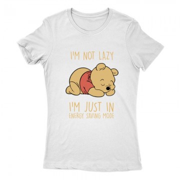I'm not lazy Winnie pooh Női Póló