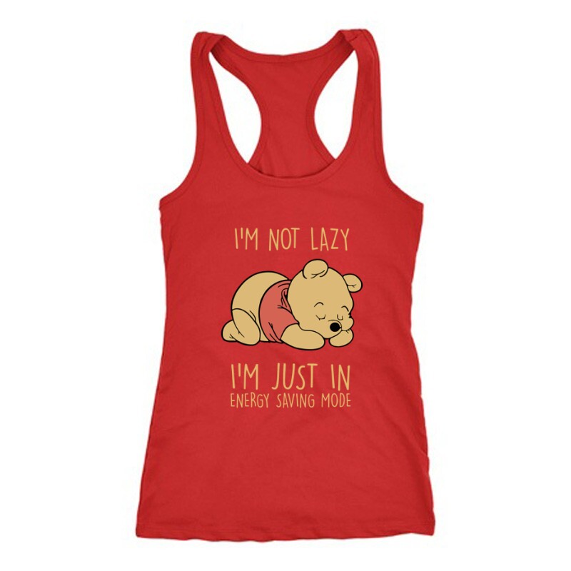 I'm not lazy Winnie pooh Női Trikó