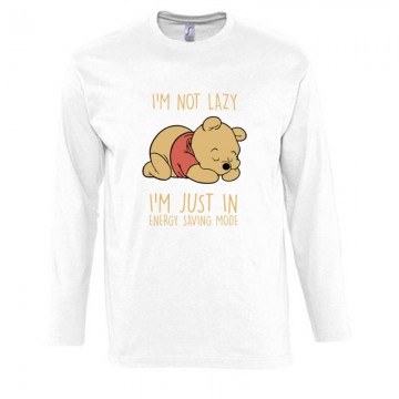 I'm not lazy Winnie pooh Hosszú Ujjú Póló