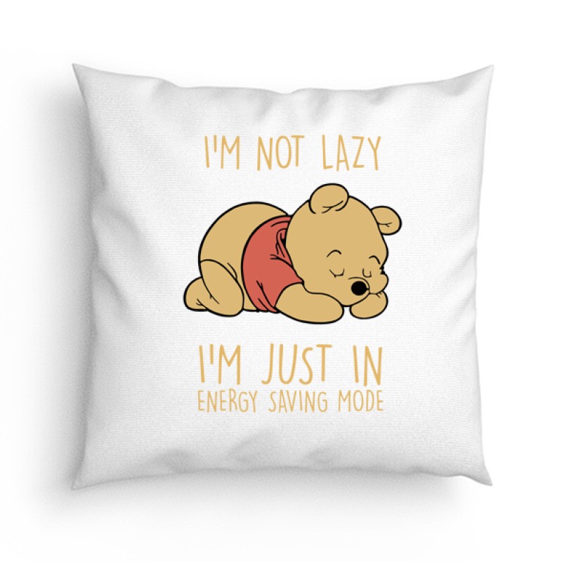 I'm not lazy Winnie pooh Párna