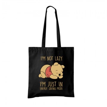 I'm not lazy Winnie pooh Bevásárló Táska