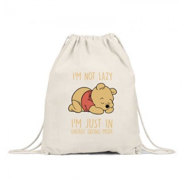 I'm not lazy Winnie pooh Hátizsák