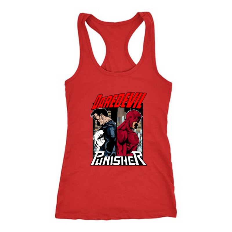 Daredevil vs Punisher Női Trikó