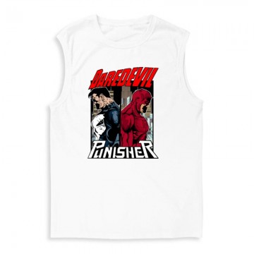Daredevil vs Punisher Férfi Trikó