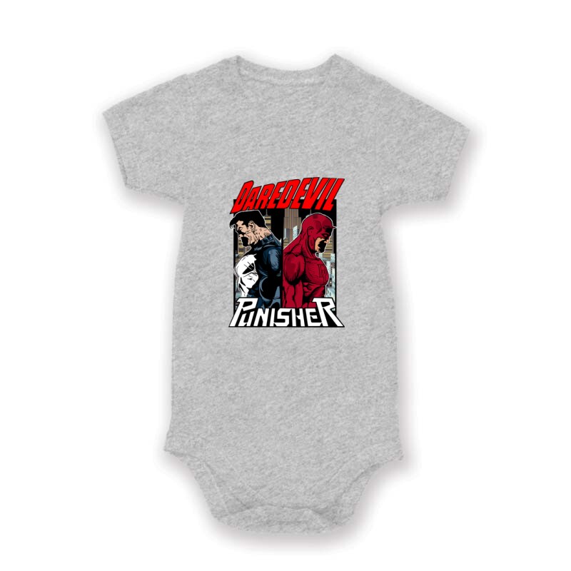 Daredevil vs Punisher Baby Body