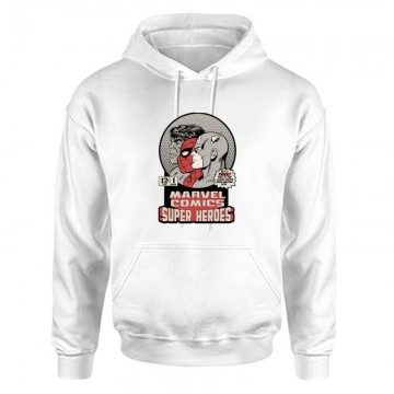 Superhero Unisex Kapucnis Pulcsi