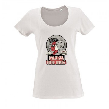 Superhero Női O Nyakú Póló