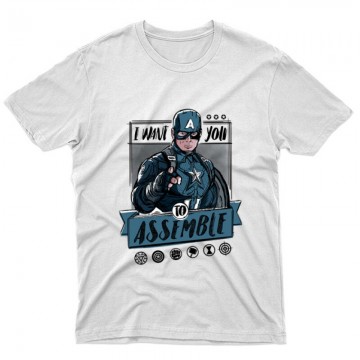 I want you Assemble Unisex Póló