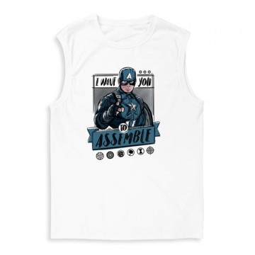 I want you Assemble Férfi Trikó