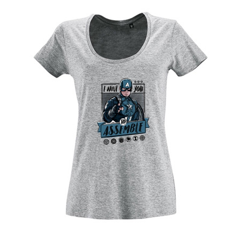 I want you Assemble Női O Nyakú Póló