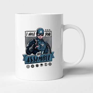 I want you Assemble Bögre