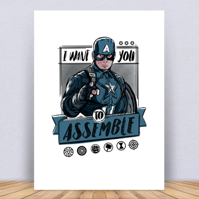 I want you Assemble Vászonkép